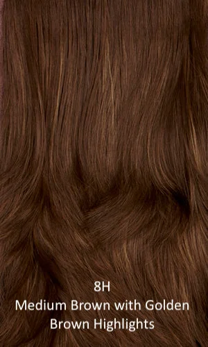 8H - Medium brown with golden brown highlights