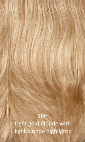 26H - Light gold blonde with light blonde highlights