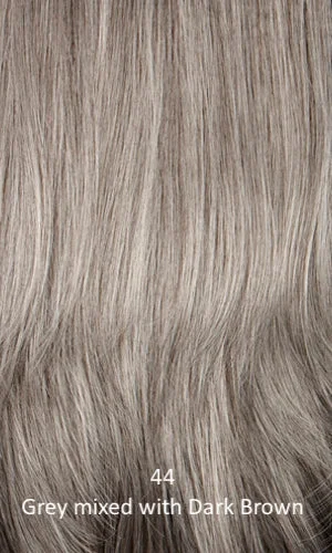 44 - Grey mixed with dark brown