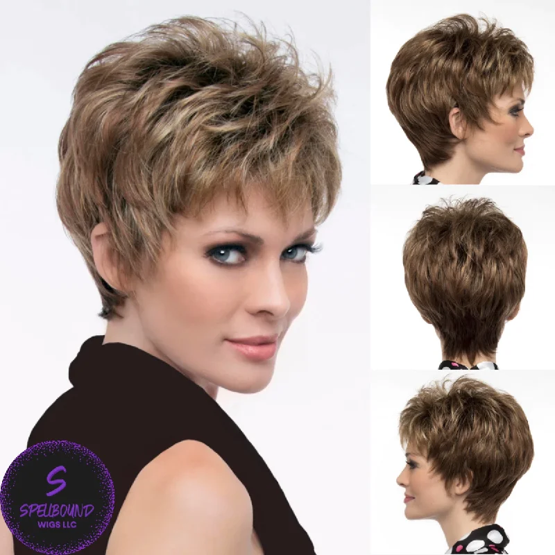 Long - length wig with a side - swept bang for a sophisticated lookJacqueline (Petite) - Synthetic Wig Collection by Envy