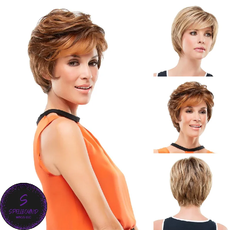 Long - length wig with a side - swept bang for a sophisticated lookJudi - HD Synthetic Wig Collection by Jon Renau