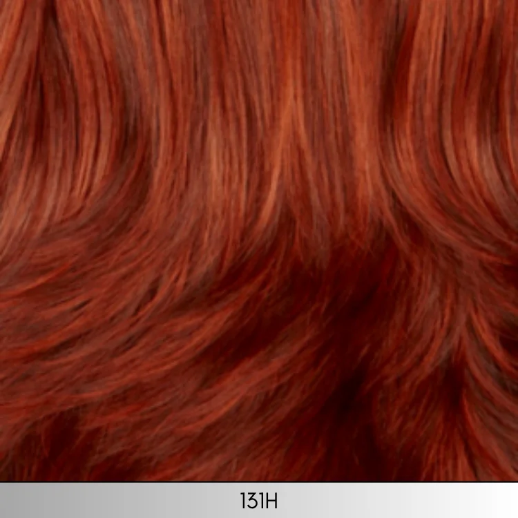 131H - Fire red with auburn highlights