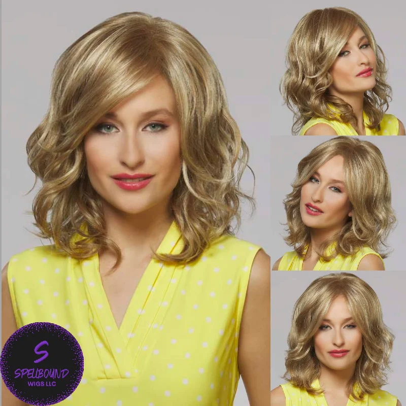 Long - length wig with a heat - resistant formula for easy styling at homeKendall - Naturally Yours Collection by Henry Margu