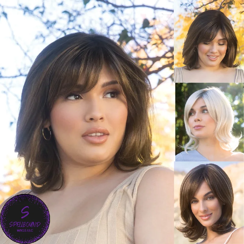 Long - length wig with a wispy fringe for a soft and feminine lookLevy - Monofilament Collection by Amore