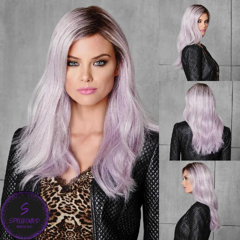 Long - length wig with a honey - blonde color for a warm and sunny appearanceLilac Frost - Fantasy Wig Collection by Hairdo