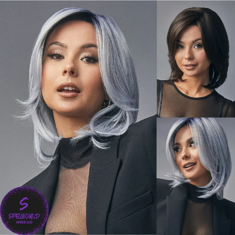 Long - length wig with a silk - base cap for a comfortable and smooth feelLuxe Sleek - Muse Collection by Rene of Paris