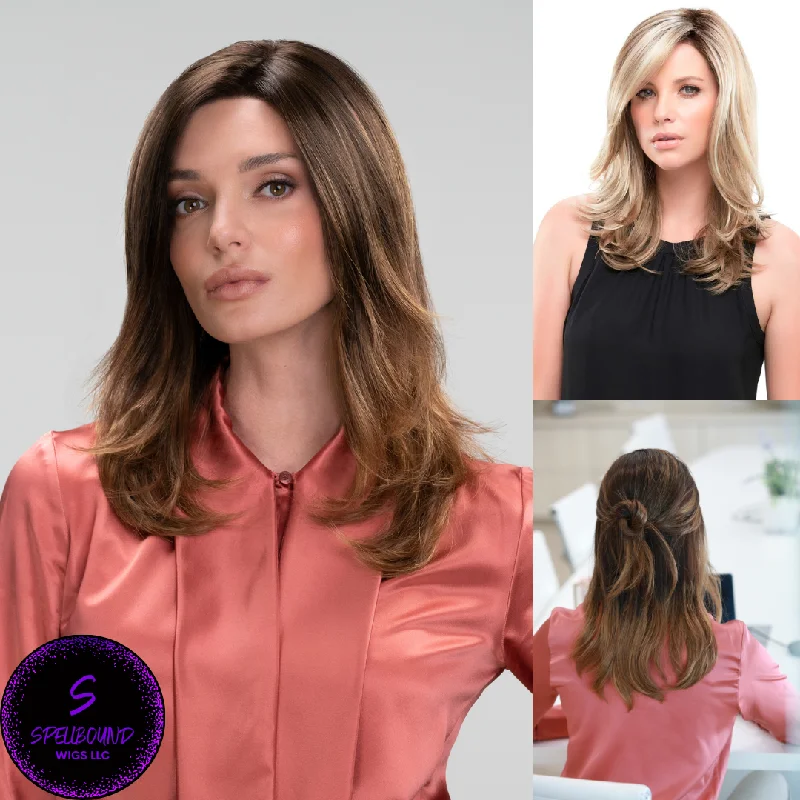 Long - length wig with a wispy fringe for a soft and feminine lookMiranda - SmartLace Collection by Jon Renau