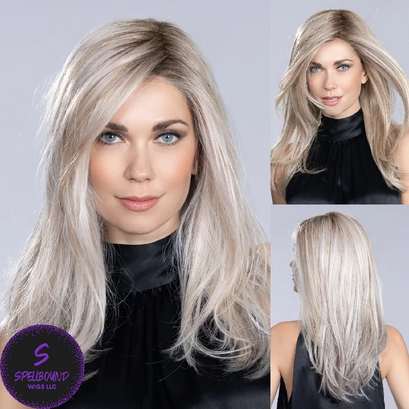 Synthetic long - length wig with a natural - looking textureMusic Comfort - High Power Collection by Ellen Wille