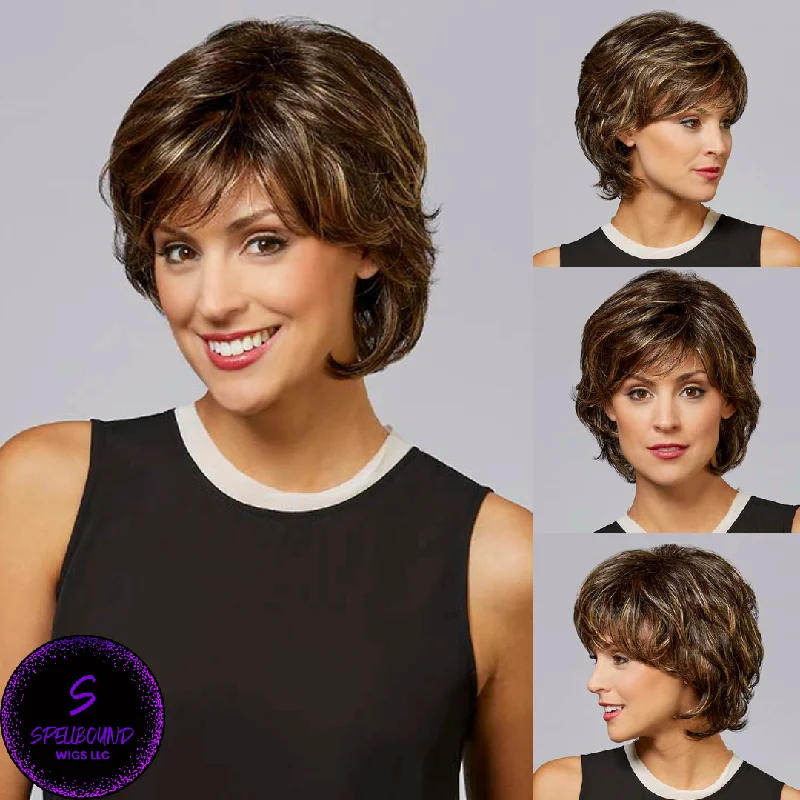 Long - length wig with a side - part for a more flattering lookNikki in 5H - Synthetic Wig Collection by Henry Margu ***CLEARANCE***