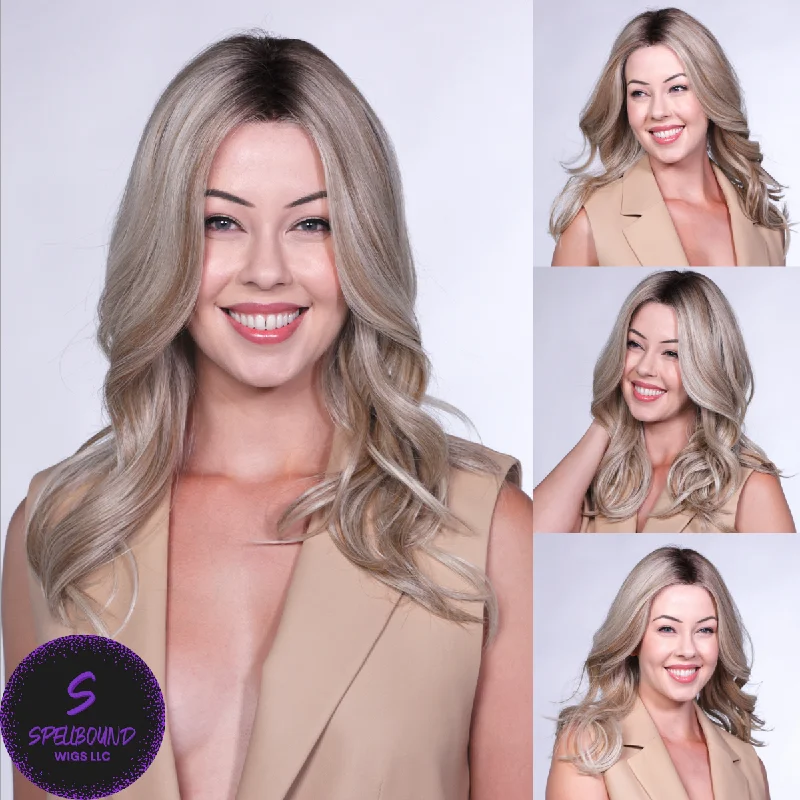 Long - length wig with a 220 - density for an extra - full appearanceOmega • 100% Hand Tied - Lux Collection by BelleTress