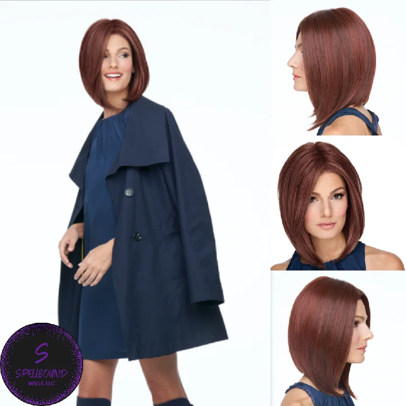 Long - length wig with a silk - base cap for a comfortable and smooth feelOn Point - Signature Wig Collection by Raquel Welch