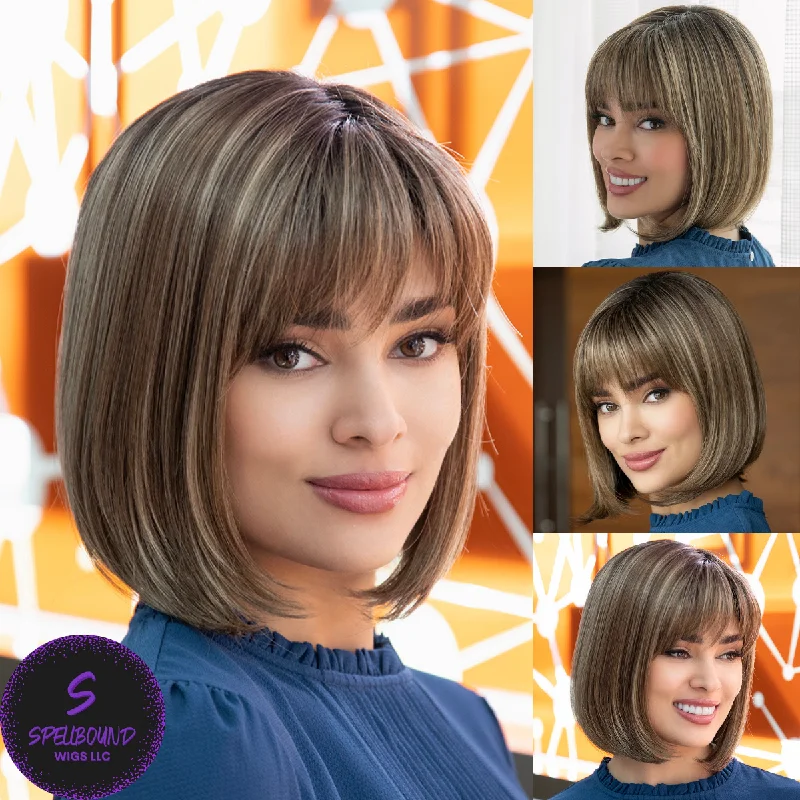 Long - length wig with a curly texture for a bold and stylish choicePetite Paige - Synthetic Wig Collection by Envy