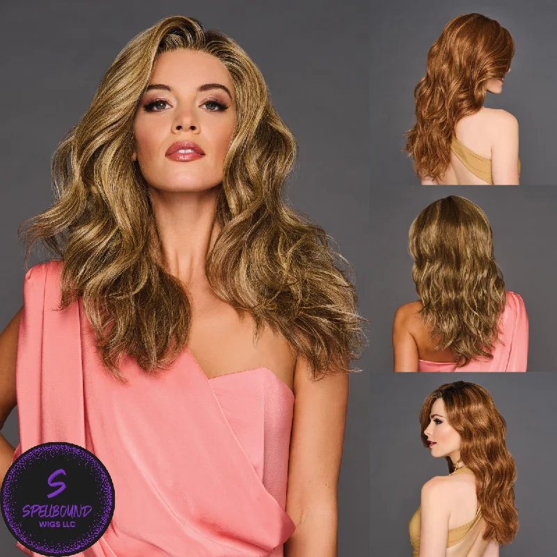 Long - length wig with a side - part for a more flattering lookReady For It - Designer Series Collection by Gabor