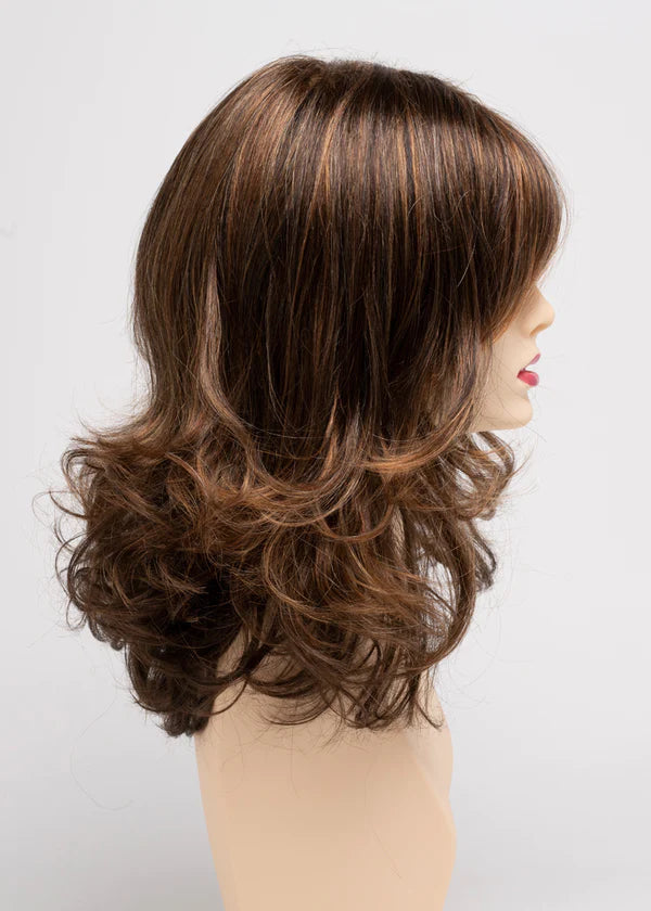 CHOCOLATE CARAMEL | Medium Brown with soft Red and Blonde highlights