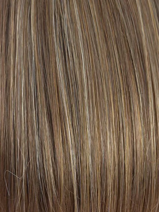 MOCHACCINO | Med. Brown w/ Light Brown Base & Strawberry Blonde Highlights