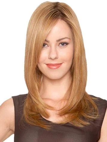 Long - length wig with a heat - resistant formula for easy styling at homeSugar Rush | Heat Friendly Synthetic Lace Front Wig (Mono Top) by Belle Tress