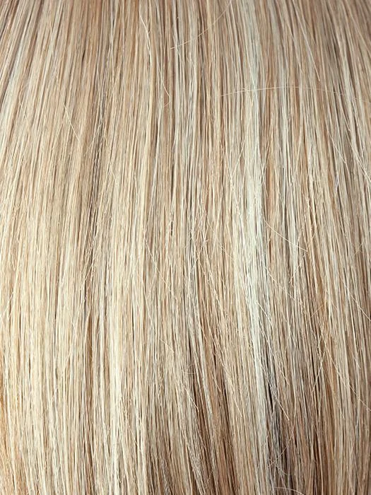 SUGAR CANE | Platinum Blonde and Strawberry Blonde Evenly Blended Base with Light Auburn Highlights