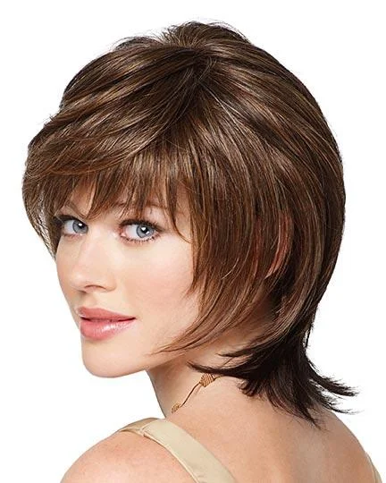 Long - length wig with a heat - resistant formula for easy styling at homeUptown by Gabor | Synthetic Layered Wig | CLOSEOUT