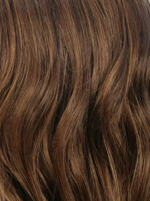 RTH6/28 | Chestnut Brown with Subtle Auburn Highlights and Auburn Tipped Ends