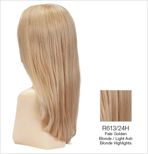 R613/24H | Pale Golden Blonde w/ Light Ash Blonde Highlights