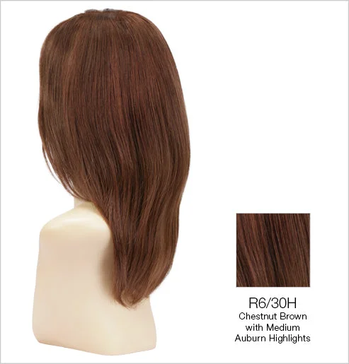 R6/30H | Chestnut Brown w/ Medium Auburn Highlights