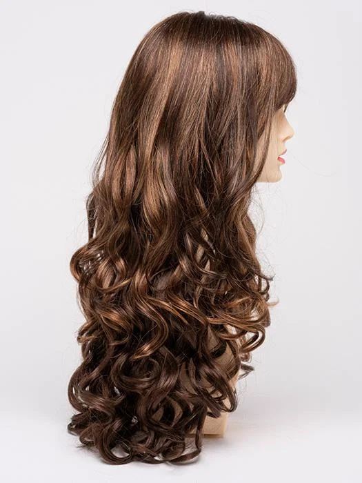 CHOCOLATE CARAMEL | Medium Brown with soft Red and Blonde highlights