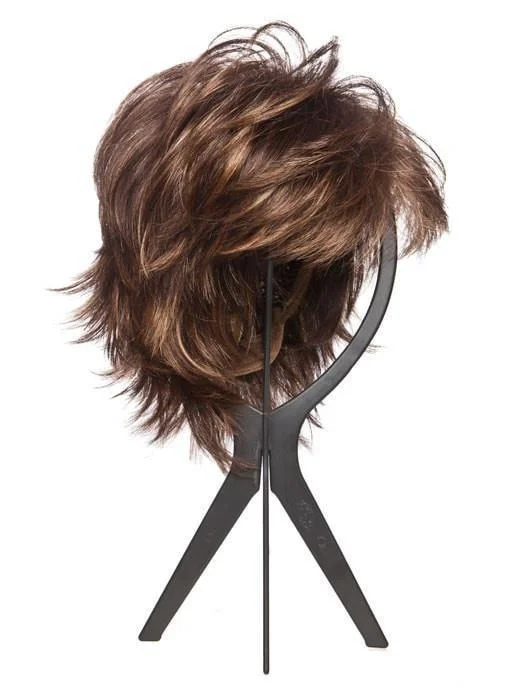 Long - length wig with a curly texture for a bold and stylish choiceWig Head Stand