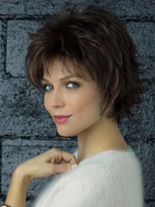 Long - length wig with a silk - base cap for a comfortable and smooth feelWinter by Rene of Paris | Short Wig | CLOSEOUT