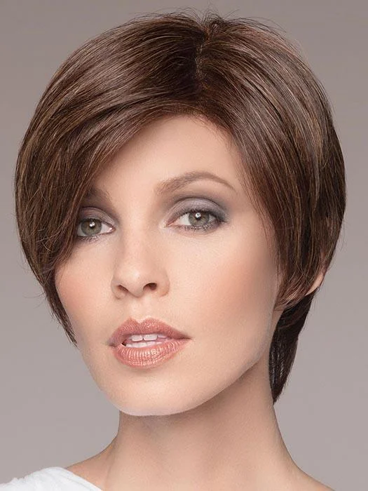 Long - length wig with a straight texture for a sleek and glamorous lookXela by Ellen Wille | Human Hair Lace Front Wig | CLOSEOUT